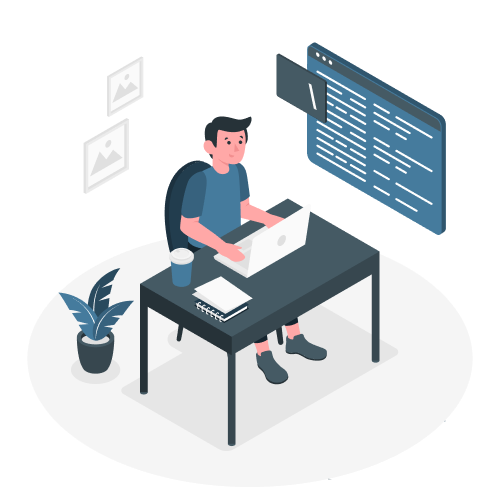 Illustation of coding